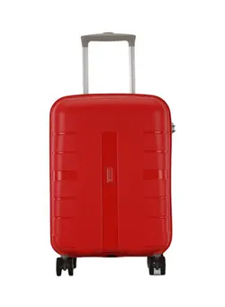 چمدان و ساک مسافرتی چمدان تک Voyager 8-Wheel Hardside Cabin Luggage Trolley Red/Silver/Black 