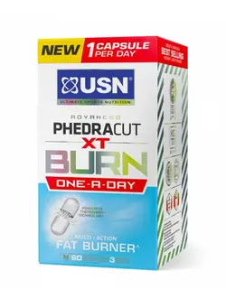 مکمل‌های ورزشی ارموژنیک USN Phedra Cut Burn XT One A Day 60 Caps