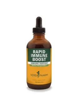 ویتامین و ساپلیمنت تقویت‌کننده‌های ایمنی Rapid Immune Boost Liquid Herbal Formula For Active Immune Support 4 Ounce Echinacea And Goldenseal 4 Fl Oz 