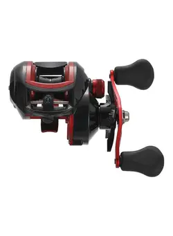ماهیگیری چرخ و قرقره Speed Gear Ratio Baitcast Fishing Reel 14x7.8x12cm 