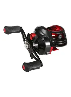 ماهیگیری چرخ و قرقره 18+1BB Ball Bearings Baitcasting Fishing Reel Right Hand 14 x 7.4 x 12cm 