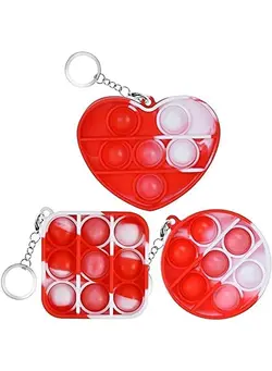 گجت، فیجت و سرگرمی پاپ ایت 3-Piece Push Pop Bubble Fidget Sensory Toy 