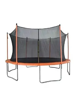 بازی‌های فضای باز و تجهیزات پارک ترامپولین ORANGE Trampoline 14ft 