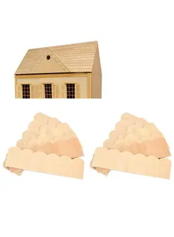 عروسک و لوازم  جانبی سایر Dollhouse Roof Shingle Dollhouse Shingle Sturdy For 1:12 Miniature Doll House 
