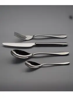 قاشق و چنگال ست قاشق و چنگال Bugatti 24 Pieces Set in Gallery Box Siena Stainless Steel Cutlery Set 