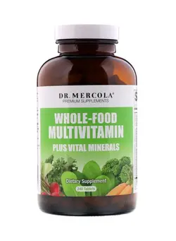 ویتامین و ساپلیمنت مکمل‌های گوارشی Whole Food Multivitamin Plus Vital Minerals Dietary Supplement - 240 Tablets