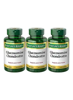 ویتامین و ساپلیمنت مکمل‌های گوارشی Pack Of 3 Glucosamine Chondroitin Dietary Supplement - 330 Capsules