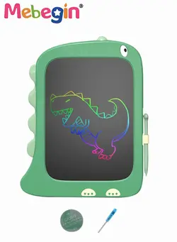 یادگیری و آموزشی سایر Dinosaur LCD Writing Tablet 8.5 Inch Doodle Board Electronic Drawing Tablet Drawing Pads Educational Birthday Gift for Kids Toddler (Green) 