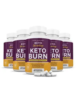 ویتامین و ساپلیمنت دمنوش و مکمل‌های گیاهی (5 Pack) Keto Advantage Keto Burn Pills Includes Apple Cider Vinegar Gobhb Exogenous Ketones Advanced Ketogenic Supplement Ketosis Support For Men Women 300 Capsules