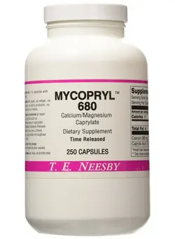 ویتامین و ساپلیمنت دمنوش و مکمل‌های گیاهی T.E.Neesby Mycopryl 680 680 Mg 250 Capsules
