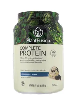 مکمل‌های ورزشی پروتئین Complete Protein Cookies and Cream Flavor Dietary Supplement