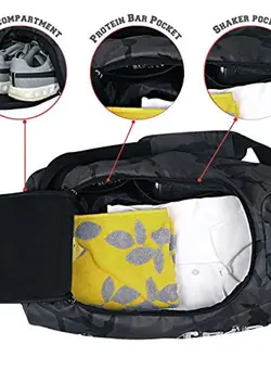 چمدان و ساک مسافرتی ساک مسافرتی Plank Camo Duffel Bag with 2 masks Camo Green 