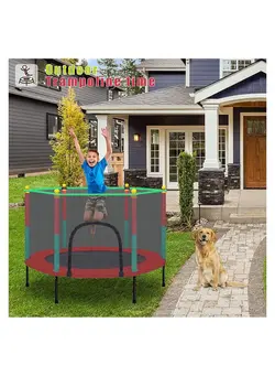 بازی‌های فضای باز و تجهیزات پارک ترامپولین Kids Bouncer Baby Jumper Indoor Trampoline Baby Children Bouncers with Guardrail Fitness Adult Trampoline Kid Jumpers 