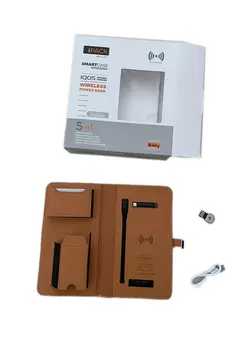 کیف، کوله‌پشتی و چتر کیف و کوله لپ تاپ Wallet 5 in 1 Smart Case Brown 