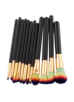 زیبایی و آرایش سایر 12 Piece Makeup Brush Set Black 