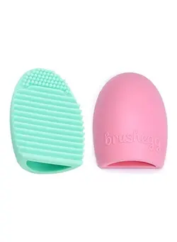 زیبایی و آرایش سایر 2-Piece Brush Egg Set Green/Pink