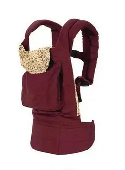 لوازم حمل آغوش Safety Backpack Carrier-Maroon/Beige 