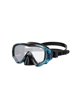 غواصی و اسنورکلینگ ماسک غواصی Diving Goggles Kids Diving Glasses Snorkel 180°Panoramic Diving Mask Anti Fog and Anti Leak Swimming Goggles Snorkeling Glasses Waterproof Durable Tempered Glass Mask for Children 5  12 Age 