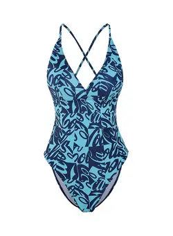 شنا مایو One Piece Bikini Swimsuit XL 