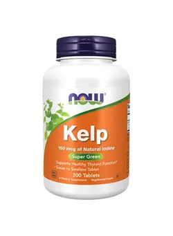 ویتامین و ساپلیمنت مکمل‌های گوارشی Kelp 150mcg – 200 Tablets