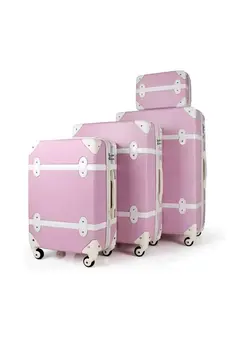چمدان و ساک مسافرتی چمدان تک 4 Pieces Luggage Sets for Women Men, Suitcase Set, Carry On Luggage with Spinner Wheels, Lightweight Travel Bag. 