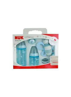 تغذیه و نگهداری کودک پستانک Nuk Baby Rose & Blue Starter Set 