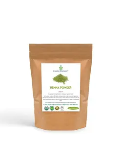 مواد و لازم رنگ مو لوازم رنگ مو Pure Henna Color Powder, Hair Color Powder Natural Hair Dye, Vegan Powder for Hair Growth, Natural Hair Color for Men and Women, Non GMO - Cosmic Element (4oz) 
