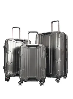 چمدان و ساک مسافرتی ست چمدان Trolley Luggage Set of 3 PCS TPC Hard Side Spinner Wheels with TSA Lock 