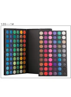 ابرو و چشم سایر 120 Color Pro 5 Kind Fashion Eyeshadow Palette Shimmer Eye Shadow Makeup Set (120-01) 
