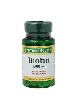 ویتامین و ساپلیمنت مکمل‌های گوارشی NB BIOTIN 1000MCG 100'S
