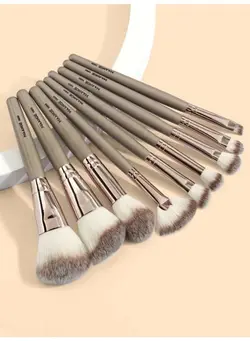 زیبایی و آرایش سایر 9 Pcs Professional Makeup Brushes Set Blush Make up Brushes Eye Shadow Brushes