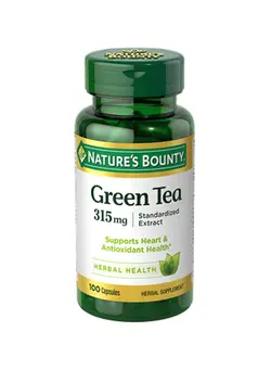 ویتامین و ساپلیمنت مکمل‌های گوارشی Green Tea 315 Mg - 100 Capsules