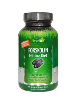 مکمل‌های تقویتی و تنظیمی مدیریت وزن Forskolin Fat-Loss Dietary Supplement - 60 Liquid Soft-Gels