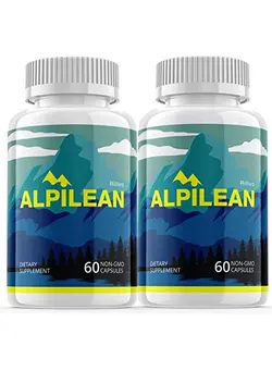ویتامین و ساپلیمنت دمنوش و مکمل‌های گیاهی (2 Pack) Alpilean Pills Advanced Formula Alpilean Supplement Men Women (120 Capsules)