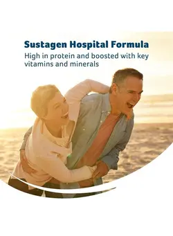 ویتامین و ساپلیمنت مکمل‌های گوارشی Sustagen Hospital Active 840g Vanilla