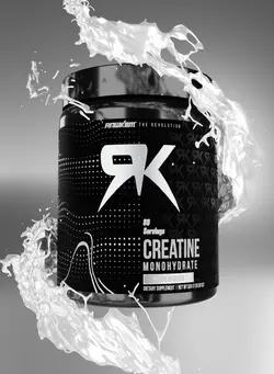 مکمل‌های ورزشی قبل از تمرین Rawkem Creatine Monohydrate Powder – 100% Pure Micronized – unflavored – Pre-workout and post-workout recovery supplement for strength to increase muscle mass - 60 servings, 300 g