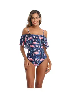 شنا مایو One Piece Bikini Swimsuit XL 