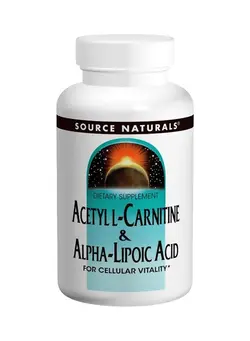 ویتامین و ساپلیمنت مکمل‌های گوارشی Acetyl L-Carnitine And Alpha Lipoic Acid Dietary Supplement 650 mg - 60 Tablets