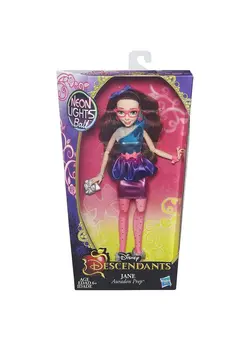 عروسک و لوازم  جانبی اکسسوری عروسک Disney Descendants Neon Lights Jane 