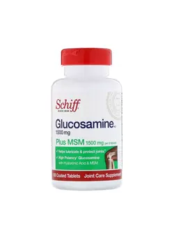 ویتامین و ساپلیمنت مکمل‌های گوارشی Glucosamine 1500mg Joint Care Supplement - 150 Coated Tablets