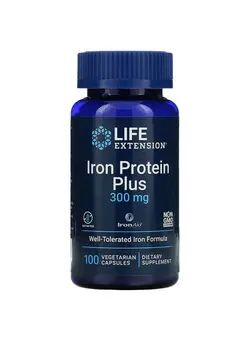 ویتامین و ساپلیمنت مکمل‌های گوارشی Iron Protein Plus 300 mg - 100 Capsules