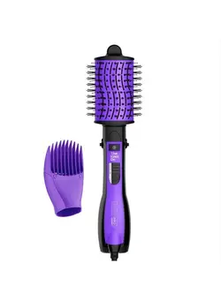 لوازم و مواد فرم‌دهی مو سشوار INFINITIPRO BY CONAIR The Knot Dr. All-in-One Oval Dryer Brush, Hair Dryer & Volumizer, Hot Air Brush 