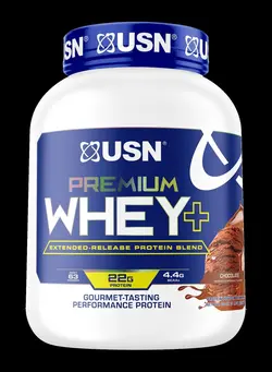 مکمل‌های ورزشی پروتئین USN Premium Whey Plus chocolate 5lb