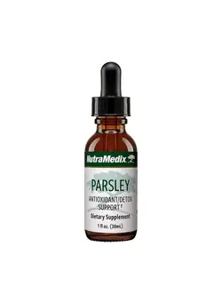 ویتامین و ساپلیمنت مکمل‌های گوارشی Parsley Liquid Drops Parsley Extract Supplement For Detox Antioxidant And Cleansing Support May Help Ease Herxlike Reactions And Support A Healthy Inflammatory Response (1Oz / 30Ml)