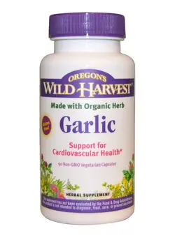 ویتامین‌های خوراکی مکمل‌های سلامت قلب Garlic - 90 Capsules