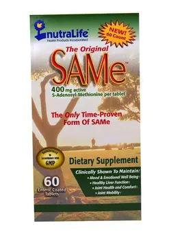 ویتامین‌های خوراکی مکمل‌های سلامت قلب The Original SAMe - 60 Enteric Coated Caplets