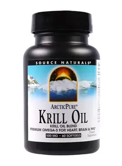 ویتامین‌های خوراکی مکمل‌های سلامت قلب Arctic Pure Krill Oil - 60 Softgels
