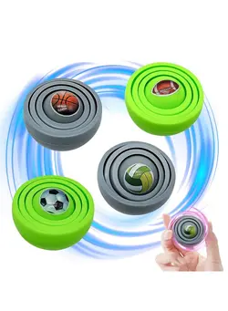 گجت، فیجت و سرگرمی اسپینر 4PCS Fidget Toys for Kids Teens Adults Relieve Stress Exercise Finger Flexibility Fidget Spinner Gyro Fidget Toys Gifts for Boys Girls Party Favors for Boys Girl 