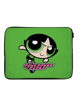 کیف، کوله‌پشتی و چتر کیف و کوله لپ تاپ Printed Protective Sleeve For 15-Inch Laptop The Powerpuff Girls 