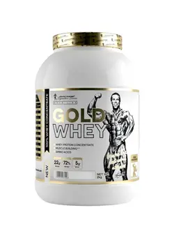 مکمل‌های ورزشی پروتئین Gold Whey, 100% Whey Concentrate, Bunty Flavor, 2kg